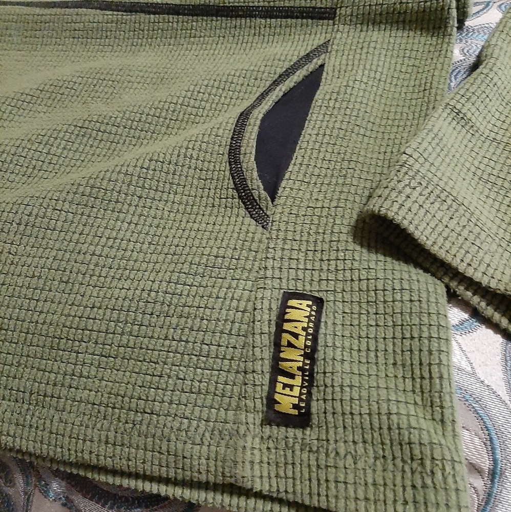 Melanzana microgrid hoodie